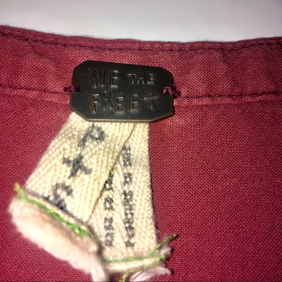 We the People Free People Long Oversized Top - Picture 4 of 8